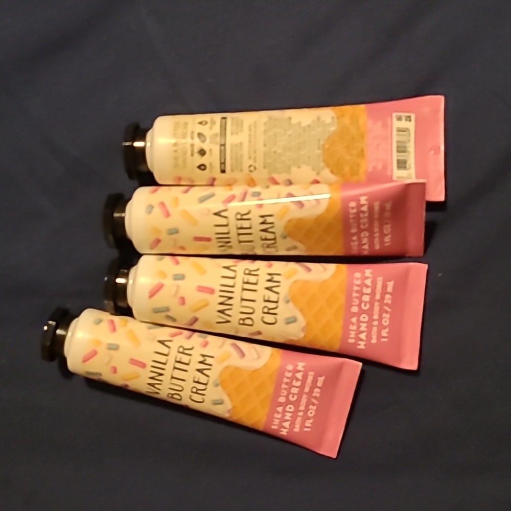 Vanilla Buttercream Hand Cream set of 4